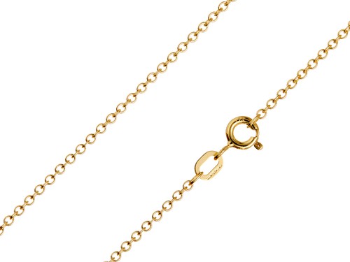 9ct yellow gold necklace - yellow, chain