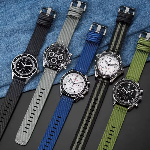 Nylon canvas watch strap - nylon,