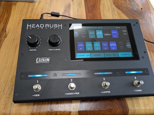 Headrush gigboard multi effect - headrush, multi-effect
