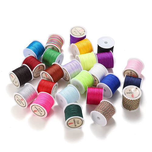 Round elastic cord 8mm 50m - elastic,