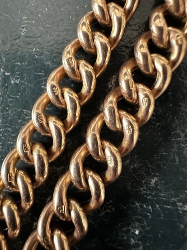 Boxed antique rose gold - boxed, 9k