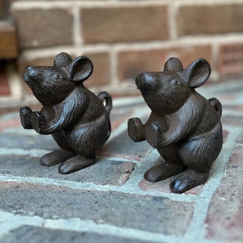 Cast iron mouse - iron,