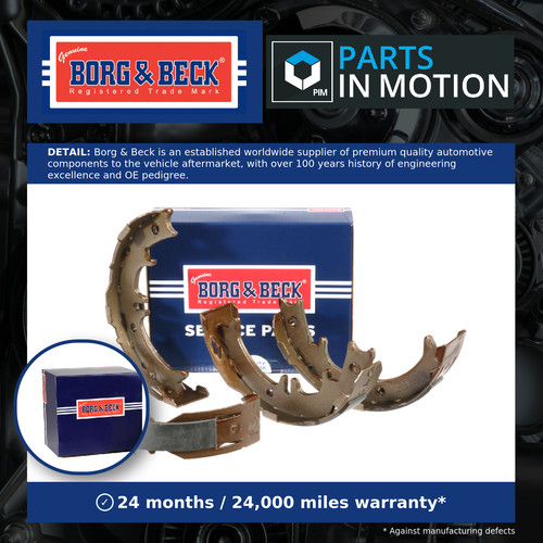 Handbrake shoes set fits - handbrake,