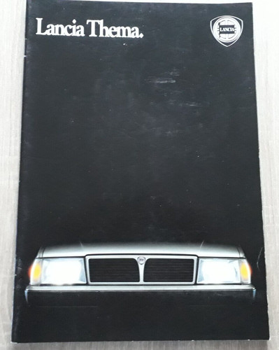 Lancia thema range brochure - lancia,
