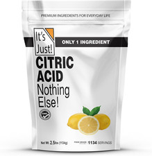 Citric Acid Powder, Food Grade, Non-Gmo, 2.5 Pounds