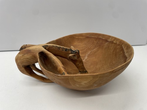 Hand carved african wooden - hand,