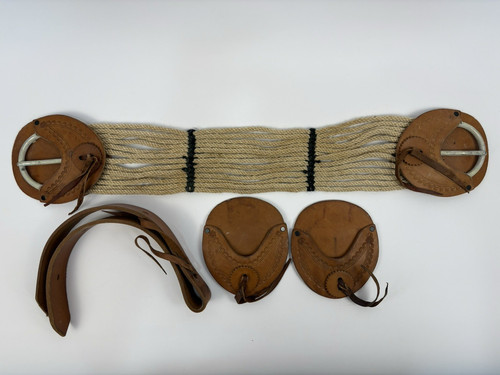 Leather rope horse - horse, cinch