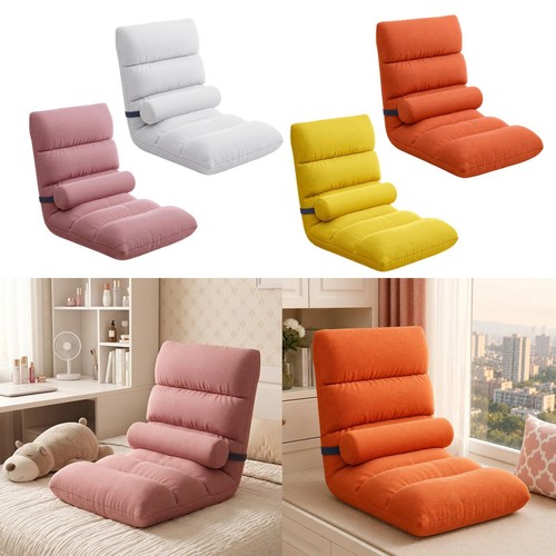 Folding floor chair - , with