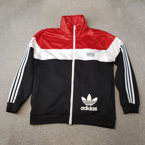 Adidas mens track - jacket, large