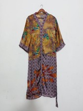 5 Pcs Women Silk Kimono Robe
