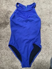TYR Blue Water Polo Swimsuit