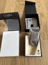 COLIBRI  VINTAGE FLINT LIGHTER SINGLE FLAME SILVER LOT 23