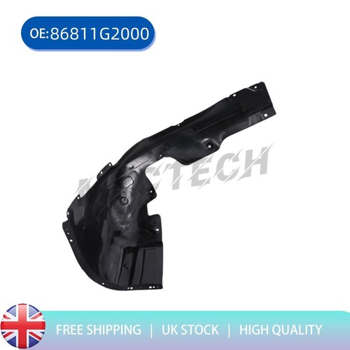 Front splashguard wheel arch - wheel,
