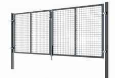 Driveway Gate Metal  in Anthracite 3 m 4 m or 5 m Swing Gate Garden Gates