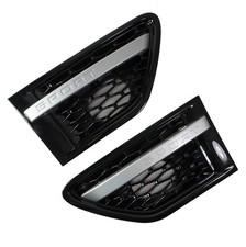 Silver Black side vents for
