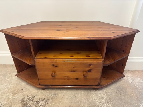 Solid pine corner unit - solid,