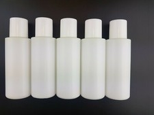 Plastic Bottles Natural HDPE with Screw Top Lid 100ml 250ml 500ml wholesale