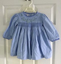 Aurora Baby Girls Blue Lined