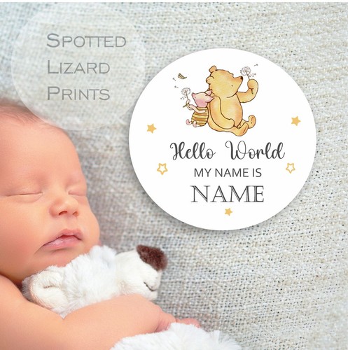 Personalised hello world - world, baby