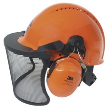 3M 3MO315C Peltor Forester Helmet, Orange, 315°C