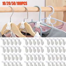 100X Clothes Hanger Connector