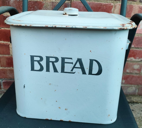 Vintage 1930s white enamel - 1930s,