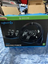 Logitech G920 UK Plug Driving Force Racing Wheel for Xbox One and PC