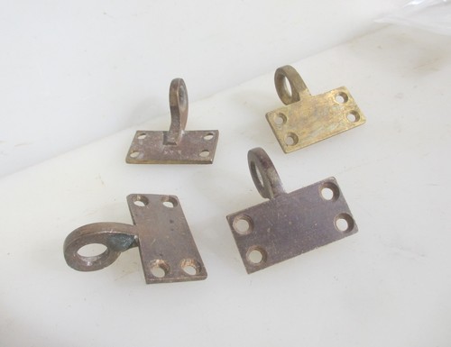 Victorian brass sash - brass,