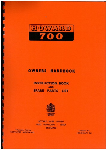Howard 700 garden - "700",