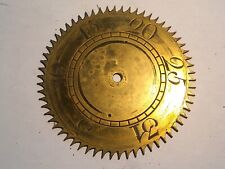 longcase clock calendar wheel