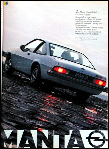 Opel manta original - manta,
