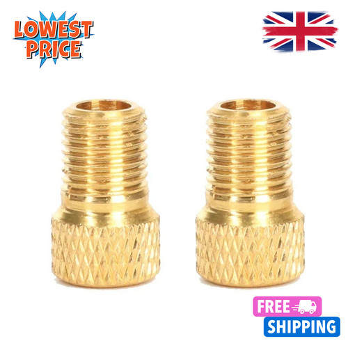 Brass adaptor presta to - brass,