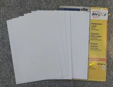 140x Avery Self-Adhesive