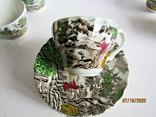 Cups and saucers myott - 7-cups, saucers-myott-the