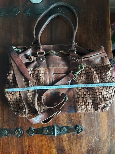 Campomaggi leather cow tote - campomaggi,