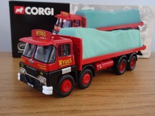 CORGI CLASSICS WYNNS GUY INVINCIBLE 8 WHEEL PLATFORM LOAD TRUCK MODEL 29102 1:50