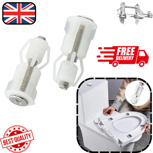 2pcs toilet seat hinges - toilet,