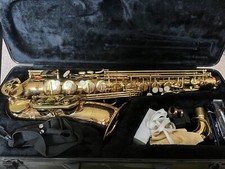 Roy Benson Blue Alto Saxophone