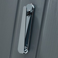 Contemporary/Modern Door Knocker - Composite, UPVC & Timber - Front/Face Fix