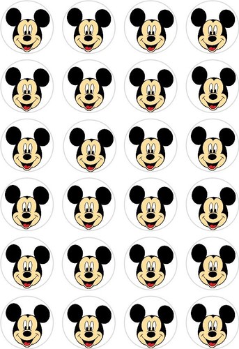 Mickey mouse face head - 24,