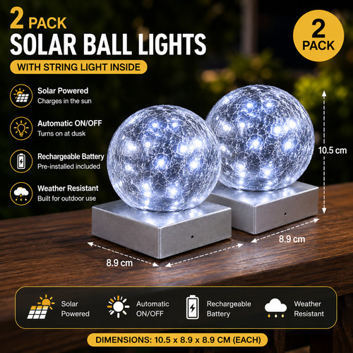 2pk solar crackle - 2pk,