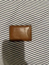 Mulberry Travel Card Holder Genuine Leather