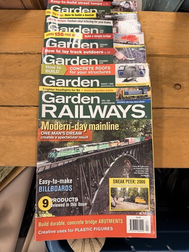 Garden railways magazine - magazine, lot