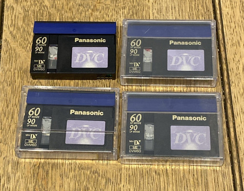 Panasonic dvc mini dv - 4, 90