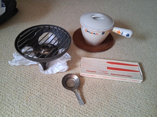 Creuset fondue - le,