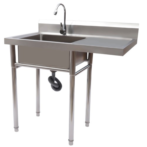 Stainless steel utility - stainless, sink