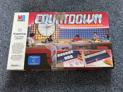 Vintage countdown board - countdown,