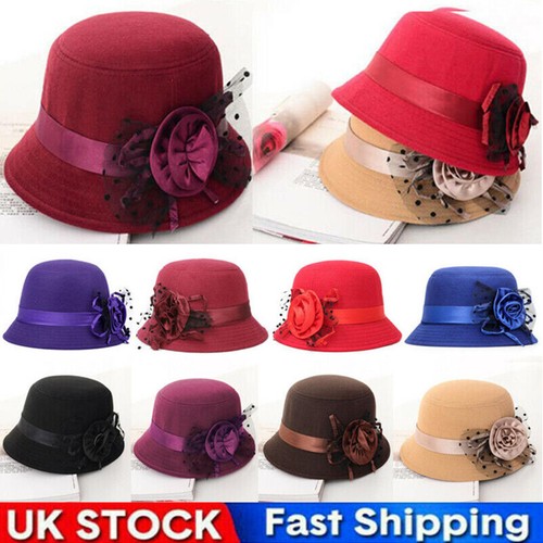 Women vintage wool felt - wool,