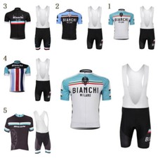 Men BIANCHI Cycling Jersey