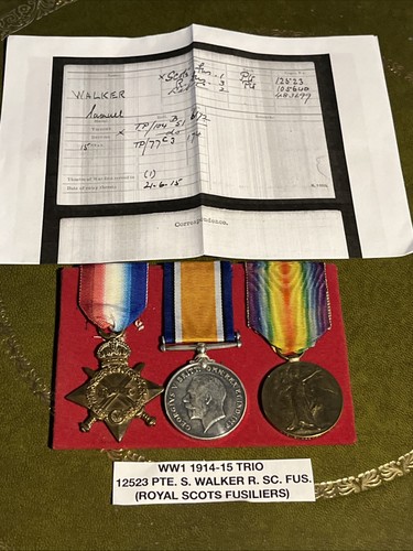 World war medal trio royal - world, i